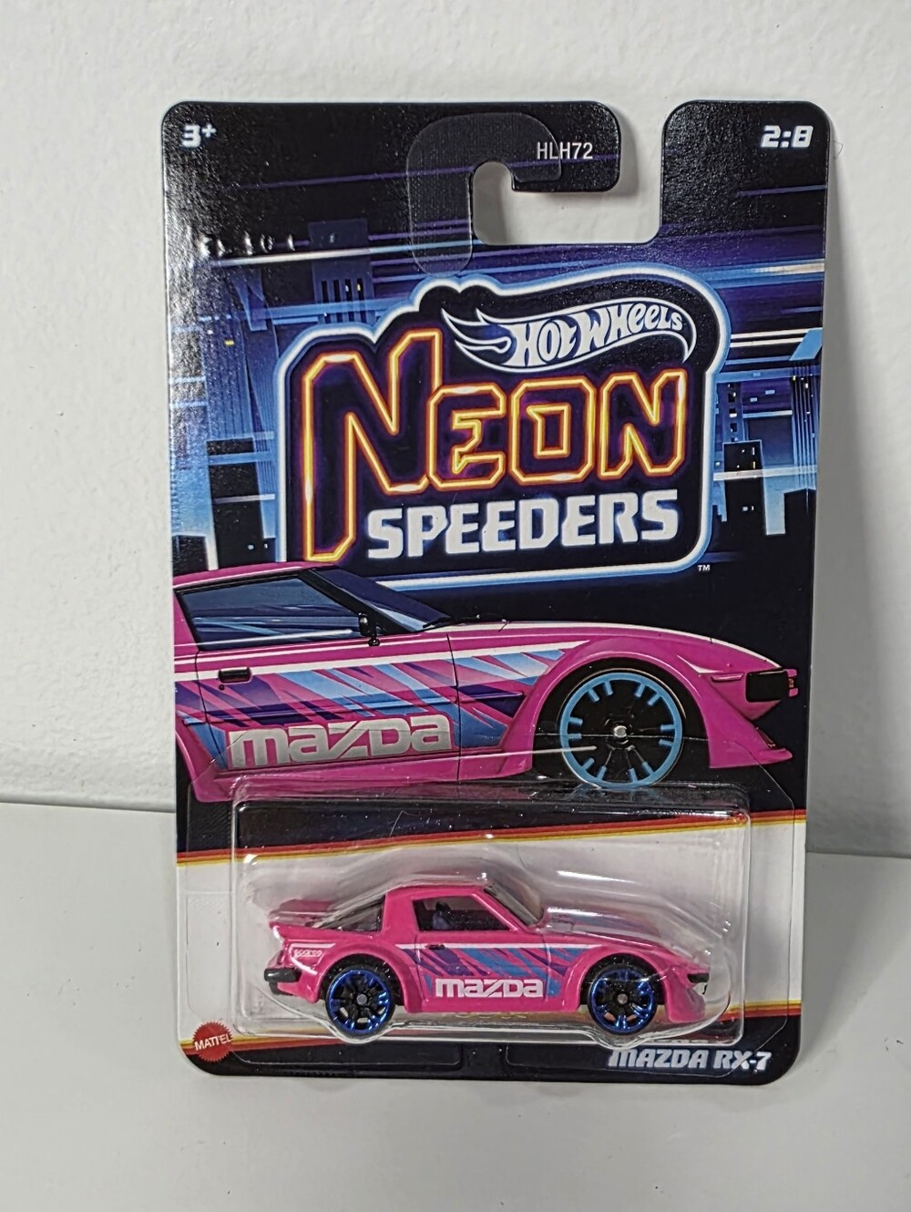 Hot Wheels Neon Speeders Mazda RX-7 Toy Car